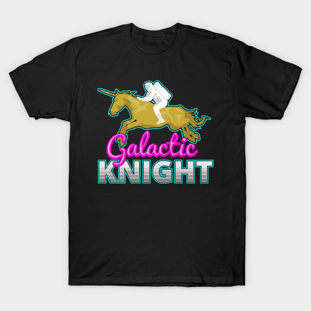 Galactic Knight T-Shirt by citypanda